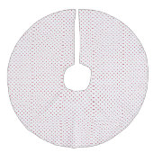 Baumrock Leinenimitat Weihnachtsbaumdecke (Vorderseite)