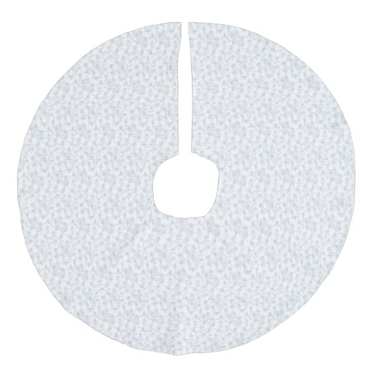 Baumrock Leinenimitat Weihnachtsbaumdecke (Vorderseite)