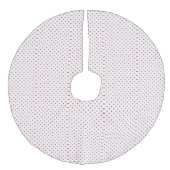 Baumrock Leinenimitat Weihnachtsbaumdecke (Vorderseite)