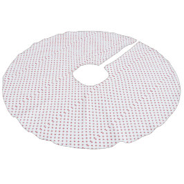 Baumrock Leinenimitat Weihnachtsbaumdecke