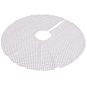 Baumrock Leinenimitat Weihnachtsbaumdecke