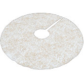 Baumrock Polyester Weihnachtsbaumdecke (Schrägansicht)