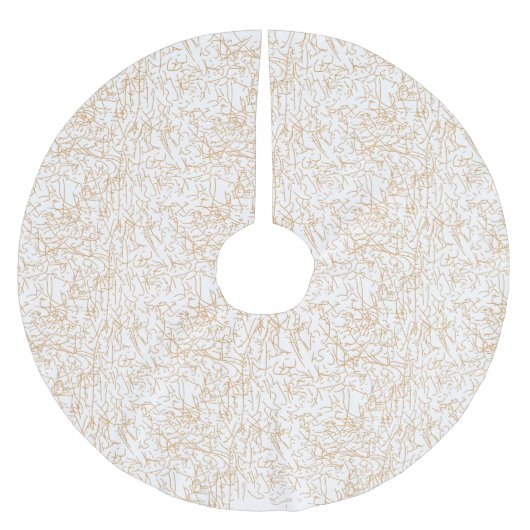 Baumrock Polyester Weihnachtsbaumdecke (Vorderseite)