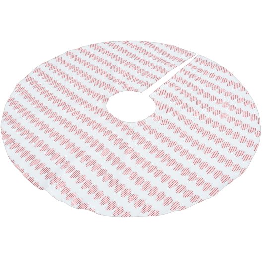 Baumrock Polyester Weihnachtsbaumdecke (Schrägansicht)