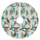 Baumrock Polyester Weihnachtsbaumdecke (Vorderseite)