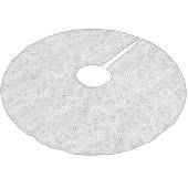 Baumrock Polyester Weihnachtsbaumdecke (Schrägansicht)