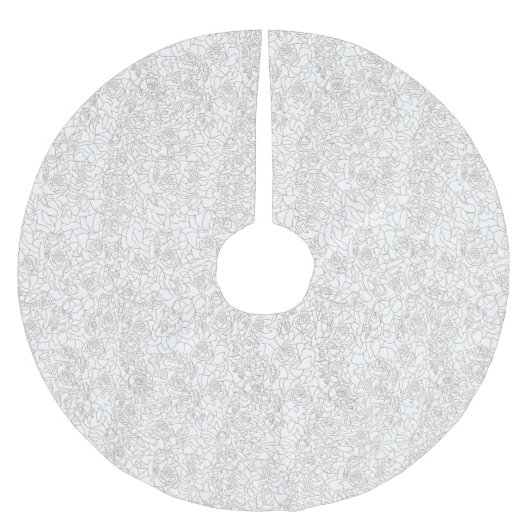 Baumrock Polyester Weihnachtsbaumdecke (Vorderseite)