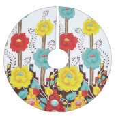 Baumrock Polyester Weihnachtsbaumdecke (Vorderseite)