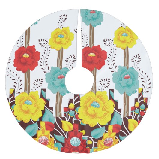 Baumrock Polyester Weihnachtsbaumdecke (Vorderseite)