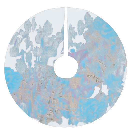 Baumrock Polyester Weihnachtsbaumdecke (Vorderseite)