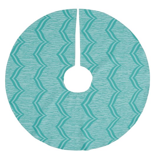 Baumrock Polyester Weihnachtsbaumdecke (Vorderseite)