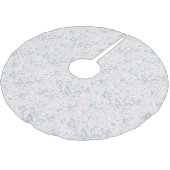 Baumrock Polyester Weihnachtsbaumdecke (Schrägansicht)