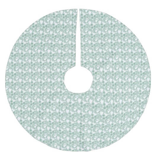 Baumrock Polyester Weihnachtsbaumdecke (Vorderseite)