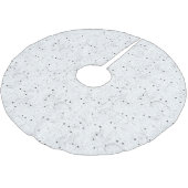 Baumrock Polyester Weihnachtsbaumdecke (Schrägansicht)