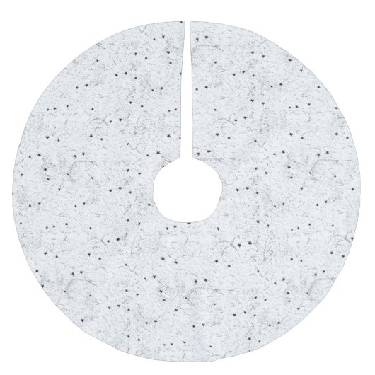 Baumrock Polyester Weihnachtsbaumdecke (Vorderseite)