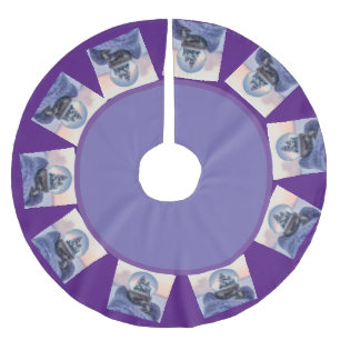 Baumrock Polyester Weihnachtsbaumdecke