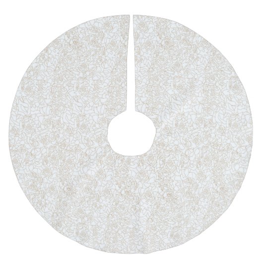 Baumrock Polyester Weihnachtsbaumdecke (Vorderseite)