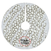 Baumrock Polyester Weihnachtsbaumdecke (Vorderseite)