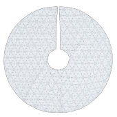 Baumrock Polyester Weihnachtsbaumdecke (Vorderseite)