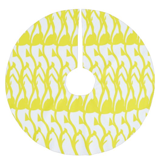 Baumrock Polyester Weihnachtsbaumdecke (Vorderseite)