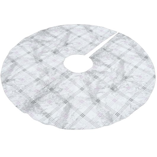 Baumrock Polyester Weihnachtsbaumdecke (Schrägansicht)