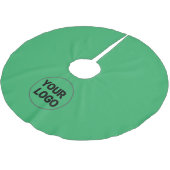 Baumrock Polyester Weihnachtsbaumdecke (Schrägansicht)