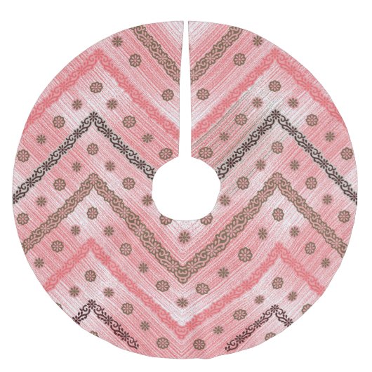 Baumrock Polyester Weihnachtsbaumdecke (Vorderseite)