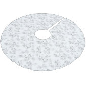 Baumrock Polyester Weihnachtsbaumdecke (Schrägansicht)