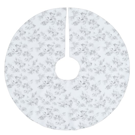 Baumrock Polyester Weihnachtsbaumdecke (Vorderseite)