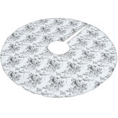 Baumrock Polyester Weihnachtsbaumdecke (Schrägansicht)