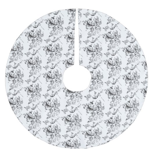 Baumrock Polyester Weihnachtsbaumdecke (Vorderseite)