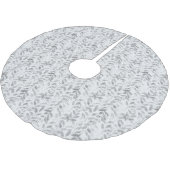 Baumrock Polyester Weihnachtsbaumdecke (Schrägansicht)