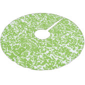 Baumrock Polyester Weihnachtsbaumdecke (Schrägansicht)