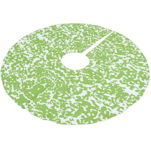 Baumrock Polyester Weihnachtsbaumdecke (Schrägansicht)