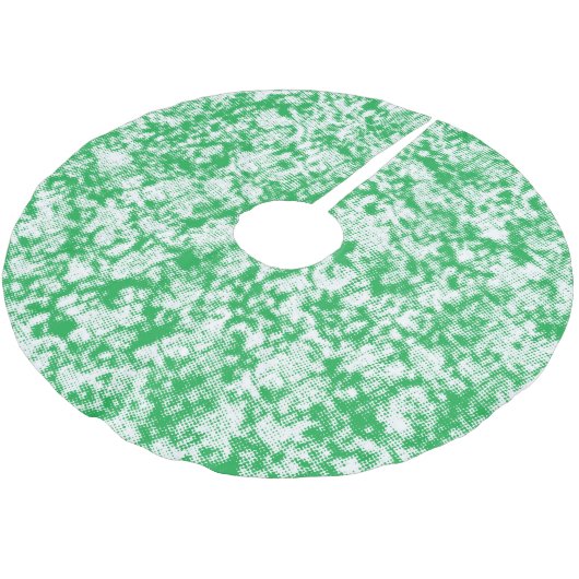 Baumrock Polyester Weihnachtsbaumdecke (Schrägansicht)