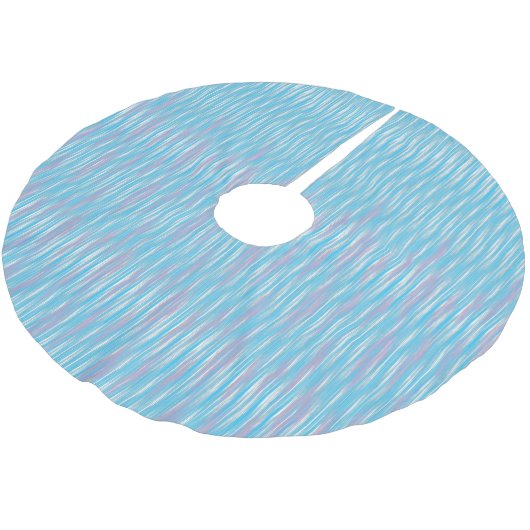 Baumrock Polyester Weihnachtsbaumdecke (Schrägansicht)