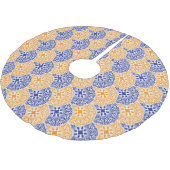 Baumrock Polyester Weihnachtsbaumdecke (Schrägansicht)