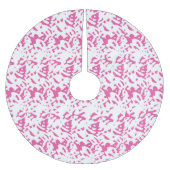 Baumrock Polyester Weihnachtsbaumdecke (Vorderseite)
