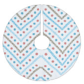 Baumrock Polyester Weihnachtsbaumdecke (Vorderseite)