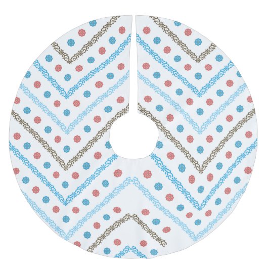 Baumrock Polyester Weihnachtsbaumdecke (Vorderseite)