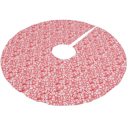 Baumrock Polyester Weihnachtsbaumdecke (Schrägansicht)