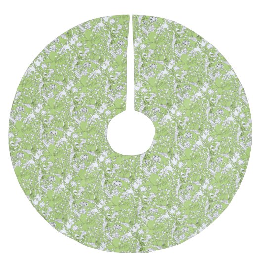 Baumrock Polyester Weihnachtsbaumdecke (Vorderseite)