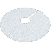 Baumrock Polyester Weihnachtsbaumdecke (Schrägansicht)