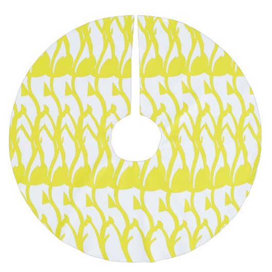 Baumrock Polyester Weihnachtsbaumdecke (Vorderseite)