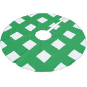 Baumrock von dalDesignNZ Polyester Weihnachtsbaumdecke (Schrägansicht)