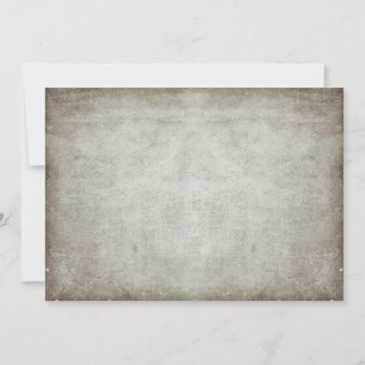 Baumrustikale Einladung (Rückseite)