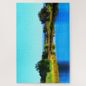 "Baumschatten in Lincoln #2" Puzzle (Vertikal)