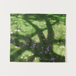 Baumschatten Wandteppich