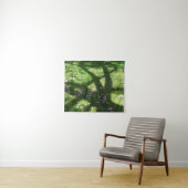 Baumschatten Wandteppich (Beispiel (Horizontal))