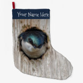 Baumschläfchen Songbird in Nestbox Großer Weihnachtsstrumpf (Vorderseite)